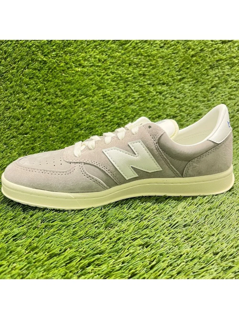 New Balance T500 Arid Stone Mens Size 9 Gray Athletic Lifestyle Shoes Sneakers